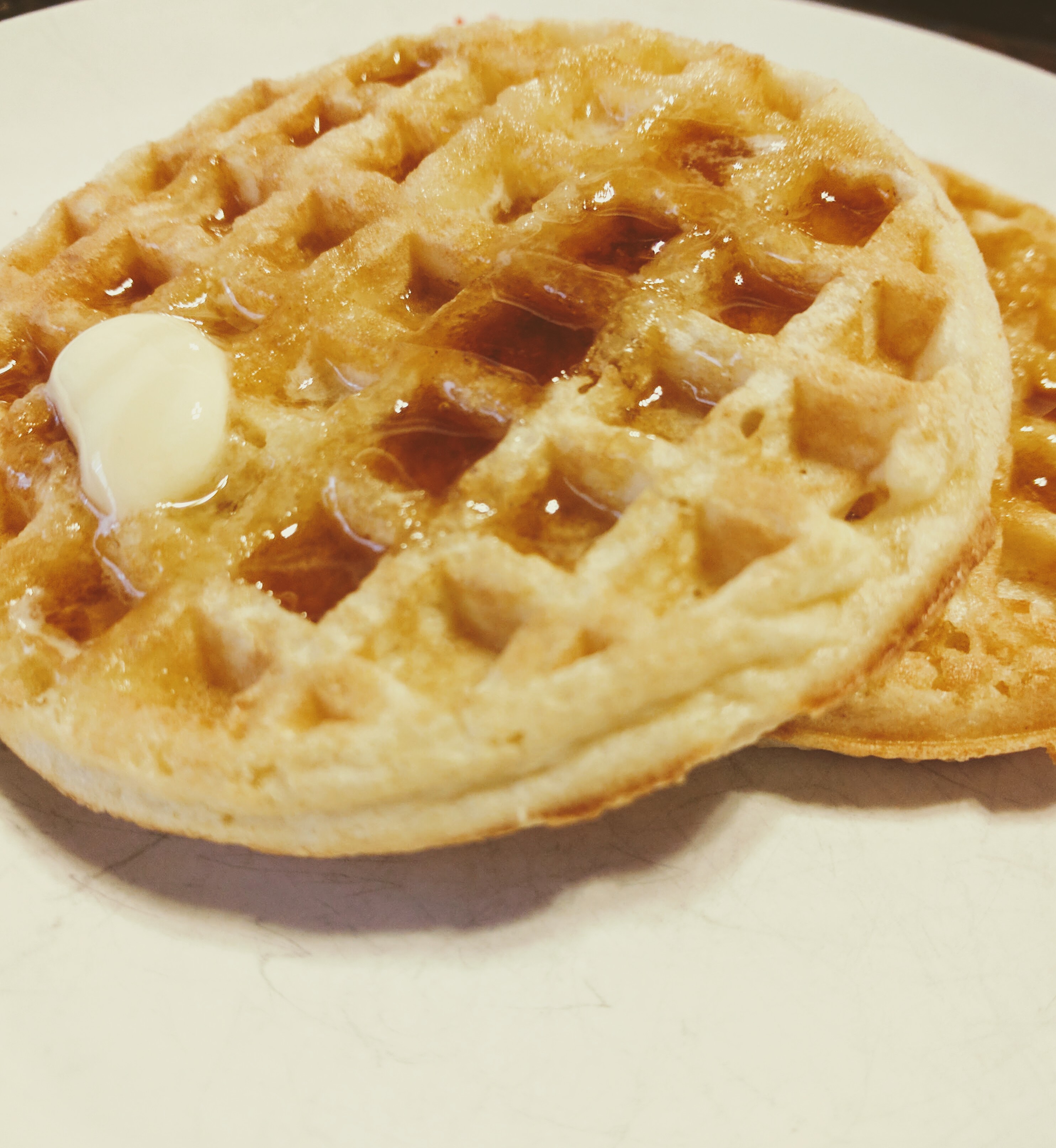Frozen waffles
